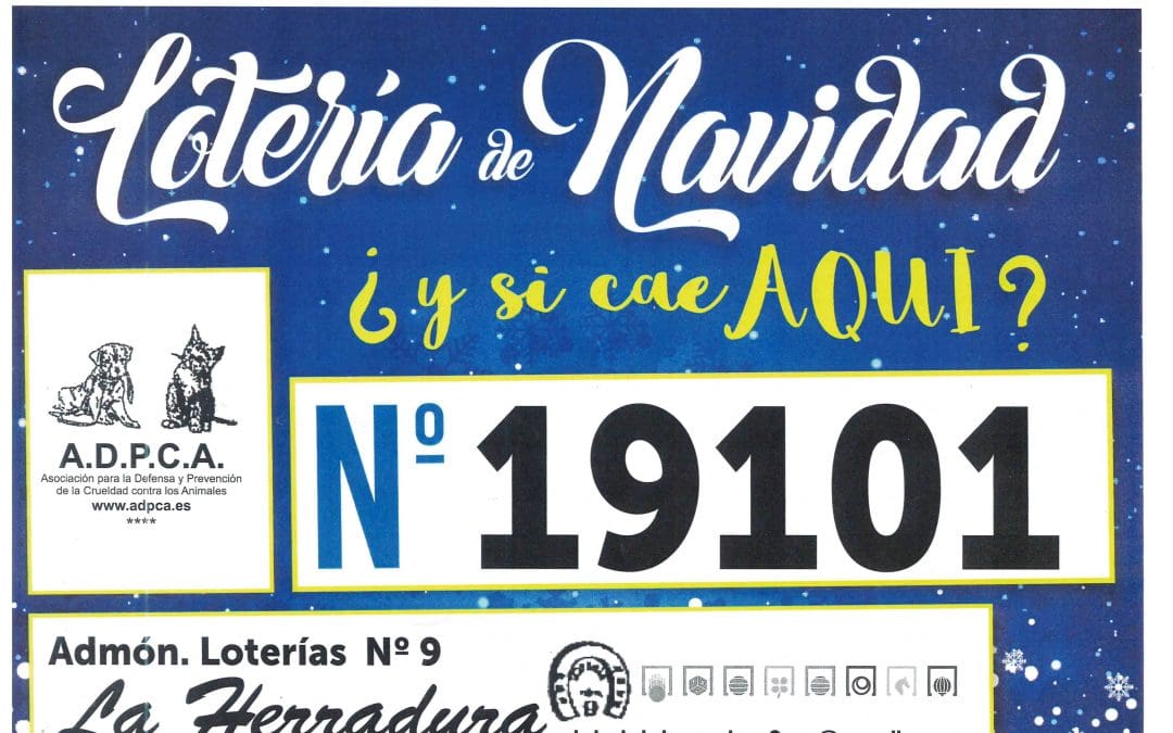 LOTERÍA DE NAVIDAD DE ADPCA